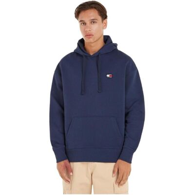 Tommy Hilfiger Herren, Pullover, Badge, Blau, (M) Tommy Hilfiger Herren, Pullover, Badge, Blau, (M)