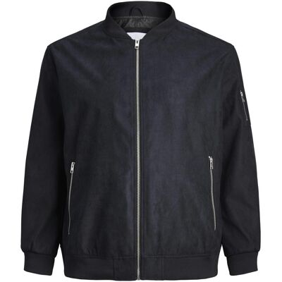 Jack & Jones, Herren, Leichte Jacken, Wildlederimitat Plus Size Jacke, Schwarz, (XXL) Jack & Jones, Herren, Leichte Jacken, Wildlederimitat Plus Size Jacke, Schwarz, (XXL)