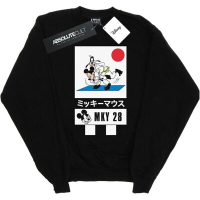 Disney Herren, Pullover, Mickey And Goofy Karate Sweatshirt, Schwarz, (XXL) Disney Herren, Pullover, Mickey And Goofy Karate Sweatshirt, Schwarz, (XXL)