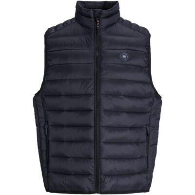 Jack & Jones, Herren, Westen, Jjebradley Light Bodywarmer Collar Noos, Schwarz, (XL) Jack & Jones, Herren, Westen, Jjebradley Light Bodywarmer Collar Noos, Schwarz, (XL)