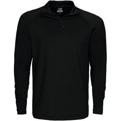 Cutter & Buck, Herren, Pullover, Coos Bay Half Zip Men, Schwarz, (L) Cutter & Buck, Herren, Pullover, Coos Bay Half Zip Men, Schwarz, (L)