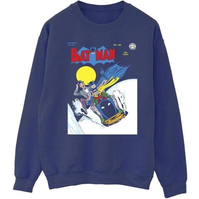 Dc Comics, Herren, Pullover, Batman Schnee Mobile Baumwoll Sweatshirt, Blau, (XL) Dc Comics, Herren, Pullover, Batman Schnee Mobile Baumwoll Sweatshirt, Blau, (XL)
