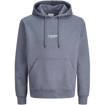 Jack & Jones, Herren, Pullover, Jjesoho Sweat Hood Noos, Grau, Blau, (XXL) Jack & Jones, Herren, Pullover, Jjesoho Sweat Hood Noos, Grau, Blau, (XXL)