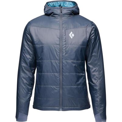 Black Diamond, Herren, Outdoorjacken, M SOLUTION 2.0 HOODY (L), Blau, Grau, L Black Diamond, Herren, Outdoorjacken, M SOLUTION 2.0 HOODY (L), Blau, Grau, L