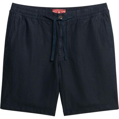 Superdry, Herren, Shorts, The Merchant Store - Leinenshorts, Blau, (S) Superdry, Herren, Shorts, The Merchant Store - Leinenshorts, Blau, (S)