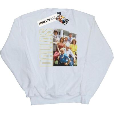 Dallas, Herren, Pullover, Ewing Family Photo Sweatshirt, Weiss, (5XL) Dallas, Herren, Pullover, Ewing Family Photo Sweatshirt, Weiss, (5XL)