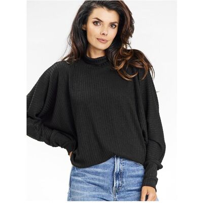 Awama, Herren, Pullover, Rollkragenpullover, Schwarz, (M) Awama, Herren, Pullover, Rollkragenpullover, Schwarz, (M)