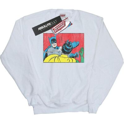Dc Comics, Herren, Pullover, Batman Robin Slap Sweatshirt, Weiss, (XL) Dc Comics, Herren, Pullover, Batman Robin Slap Sweatshirt, Weiss, (XL)