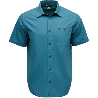 Black Diamond, Herren, Hemden, M Wingate Ss Shirt, Blau, (L) Black Diamond, Herren, Hemden, M Wingate Ss Shirt, Blau, (L)