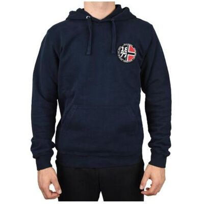 Helly Hansen Herren, Pullover, 1877 Hoodie 53338-598 (53338-598 M M), Blau, (M) Helly Hansen Herren, Pullover, 1877 Hoodie 53338-598 (53338-598 M M), Blau, (M)