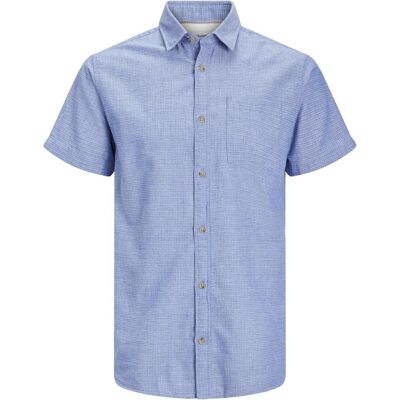 Jack & Jones, Herren, Hemden, Slim Fit Hemd Hemd, Blau, (XS) Jack & Jones, Herren, Hemden, Slim Fit Hemd Hemd, Blau, (XS)