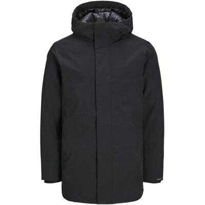 Jack & Jones, Unisex, Winterjacken, Jjekeen Parka Sn, Schwarz, (M) Jack & Jones, Unisex, Winterjacken, Jjekeen Parka Sn, Schwarz, (M)