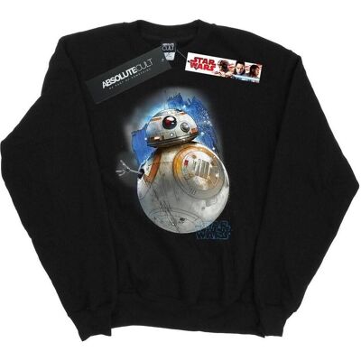 Star Wars, Herren, Pullover, The Last Jedi BB8 Brushed Sweatshirt, Schwarz, (XL) Star Wars, Herren, Pullover, The Last Jedi BB8 Brushed Sweatshirt, Schwarz, (XL)