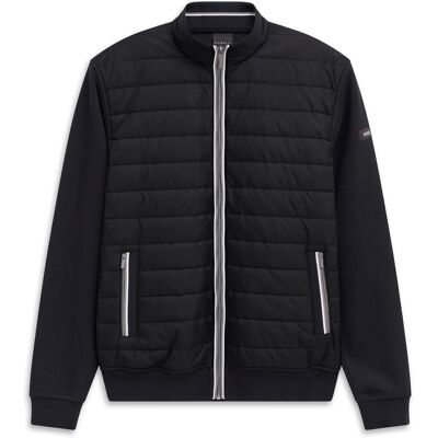 Bugatti Herren, Pullover, Felpa, Schwarz, (S) Bugatti Herren, Pullover, Felpa, Schwarz, (S)