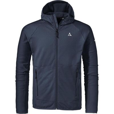 Schöffel, Herren, Outdoorjacken, Fleece Hoody Cascata (46, S), Blau, 46, S Schöffel, Herren, Outdoorjacken, Fleece Hoody Cascata (46, S), Blau, 46, S