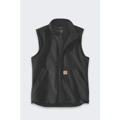Carhartt, Herren, Westen, Schwarze Softshellweste Galesburg, Schwarz, (S) Carhartt, Herren, Westen, Schwarze Softshellweste Galesburg, Schwarz, (S)