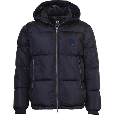 Armani Exchange Herren, Winterjacken, Piumino - Down Jacket, Blau, (XL) Armani Exchange Herren, Winterjacken, Piumino - Down Jacket, Blau, (XL)