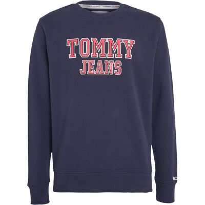 Tommy Hilfiger Herren, Pullover, TJM Rega Entry Graphi DM0DM16366 C87 L, Blau, (L) Tommy Hilfiger Herren, Pullover, TJM Rega Entry Graphi DM0DM16366 C87 L, Blau, (L)