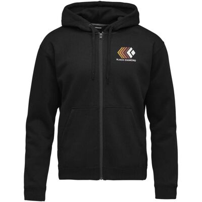 Black Diamond, Herren, Pullover, Faded Full Zip, Schwarz, (L) Black Diamond, Herren, Pullover, Faded Full Zip, Schwarz, (L)
