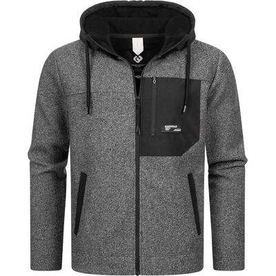 Ragwear, Herren, Outdoorjacken, Brodney (L), Schwarz, Grau, L Ragwear, Herren, Outdoorjacken, Brodney (L), Schwarz, Grau, L