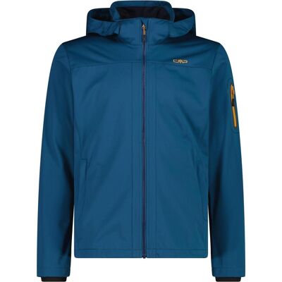 CMP Campagnolo, Herren, Outdoorjacken, Jacket Zip Hood Light Softshell (5XL, 60), Blau, 60, 5XL CMP Campagnolo, Herren, Outdoorjacken, Jacket Zip Hood Light Softshell (5XL, 60), Blau, 60, 5XL