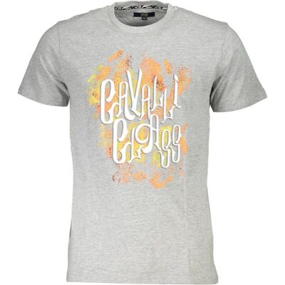 Cavalli Class, Herren, Shirts, Brown Cotton Men T-Shirt, Braun, (XL) Cavalli Class, Herren, Shirts, Brown Cotton Men T-Shirt, Braun, (XL)