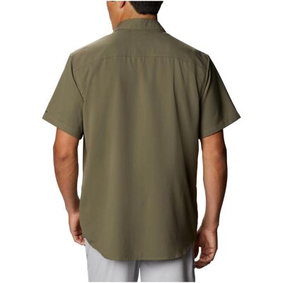Columbia, Herren, Hemden, Utilizer II Solid Kurzärmeliges Hemd für Herren, Grün, (XL) Columbia, Herren, Hemden, Utilizer II Solid Kurzärmeliges Hemd für Herren, Grün, (XL)