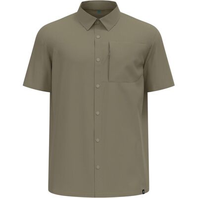 Odlo, Herren, Hemden, Essentials Kurzarm-Wanderhemd, Grün, (XXL) Odlo, Herren, Hemden, Essentials Kurzarm-Wanderhemd, Grün, (XXL)
