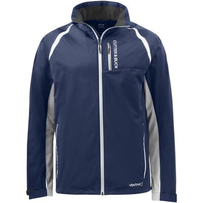 Cutter & Buck, Herren, Regenjacken, North Shore Jacket Men, Blau, (M) Cutter & Buck, Herren, Regenjacken, North Shore Jacket Men, Blau, (M)