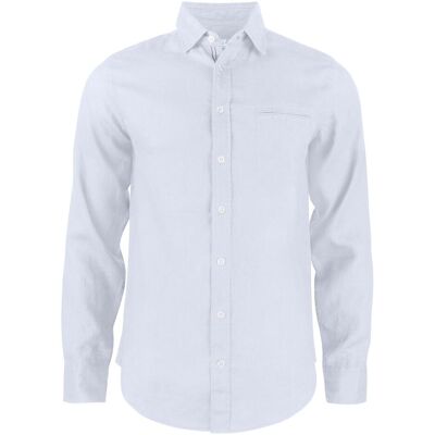 Cutter & Buck, Herren, Hemden, Summerland Linen Shirt Men, Weiss, (4XL) Cutter & Buck, Herren, Hemden, Summerland Linen Shirt Men, Weiss, (4XL)