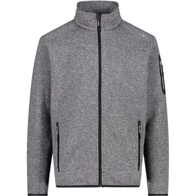 CMP Campagnolo, Herren, Outdoorjacken, Strick Fleece (4XL), Blau, 4XL CMP Campagnolo, Herren, Outdoorjacken, Strick Fleece (4XL), Blau, 4XL