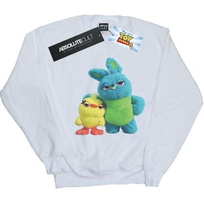 Disney Herren, Pullover, Toy Story 4 Ducky And Bunny Sweatshirt, Weiss, (5XL) Disney Herren, Pullover, Toy Story 4 Ducky And Bunny Sweatshirt, Weiss, (5XL)