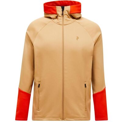 Peak Performance, Herren, Outdoorjacken, Rider Essentials Hoodie (L), Gelb, Orange, L Peak Performance, Herren, Outdoorjacken, Rider Essentials Hoodie (L), Gelb, Orange, L