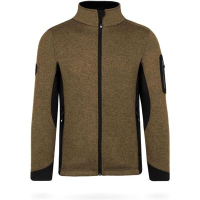 Normani, Herren, Outdoorjacken, Herren Strick-Fleecejacke Wapusk - 9551 (4XL, 60), Beige, 60, 4XL Normani, Herren, Outdoorjacken, Herren Strick-Fleecejacke Wapusk - 9551 (4XL, 60), Beige, 60, 4XL