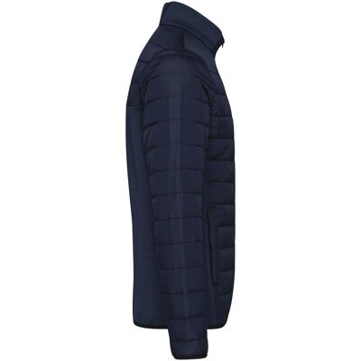 Kariban, Herren, Winterjacken, Daunenjacke aus zwei Materialien, Blau, Grau, (4XL) Kariban, Herren, Winterjacken, Daunenjacke aus zwei Materialien, Blau, Grau, (4XL)