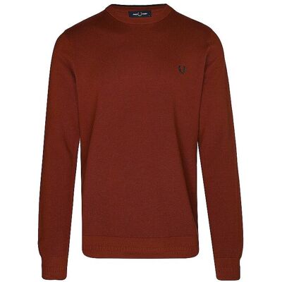 Fred Perry, Herren, Pullover, K1309, Kupfer, (S) Fred Perry, Herren, Pullover, K1309, Kupfer, (S)