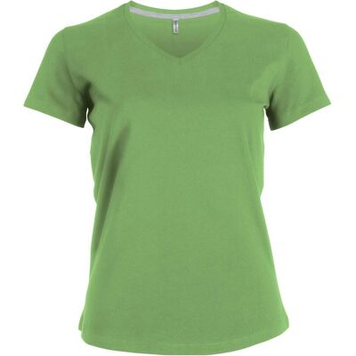 Kariban, Damen, Shirts, V-Ausschnitt, Grün, (XXL) Kariban, Damen, Shirts, V-Ausschnitt, Grün, (XXL)