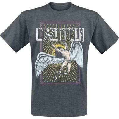 Led Zeppelin, Herren, Shirts, Icarus, Grau, (L) Led Zeppelin, Herren, Shirts, Icarus, Grau, (L)