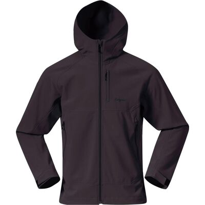Bergans, Herren, Outdoorjacken, Vaagaa Softshell Jacket Hood Men (M), Schwarz, M Bergans, Herren, Outdoorjacken, Vaagaa Softshell Jacket Hood Men (M), Schwarz, M