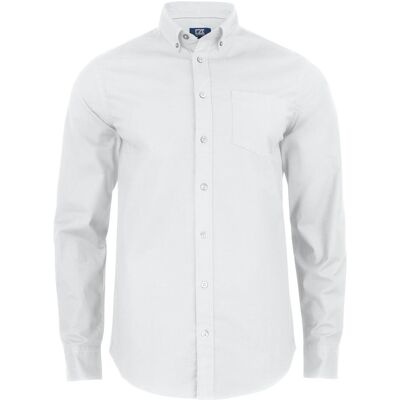 Cutter & Buck, Herren, Hemden, Hansville Shirt Men, Weiss, (XL) Cutter & Buck, Herren, Hemden, Hansville Shirt Men, Weiss, (XL)