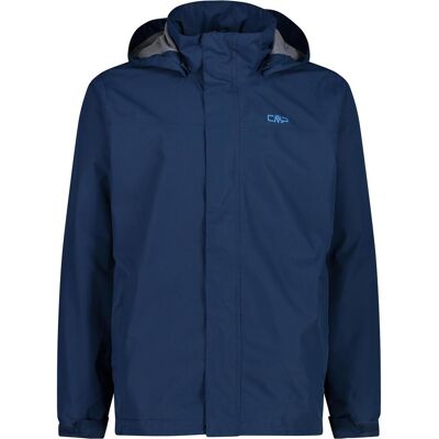 CMP Campagnolo, Herren, Regenjacken, Rain Jacket Button Hood Man, Blau, (48) CMP Campagnolo, Herren, Regenjacken, Rain Jacket Button Hood Man, Blau, (48)