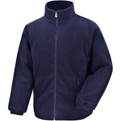 Result Clothing, Herren, Outdoorjacken, Polartherm™ Quilted Winter Fleece (L), Blau, Schwarz, L Result Clothing, Herren, Outdoorjacken, Polartherm™ Quilted Winter Fleece (L), Blau, Schwarz, L
