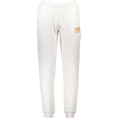Cavalli Class, Herren, Hosen, Bianco Cotton Men Hoodie, Weiss, (L) Cavalli Class, Herren, Hosen, Bianco Cotton Men Hoodie, Weiss, (L)