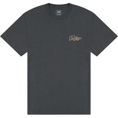 Lee, Herren, Shirts, T-Shirt, Schwarz, (XL) Lee, Herren, Shirts, T-Shirt, Schwarz, (XL)