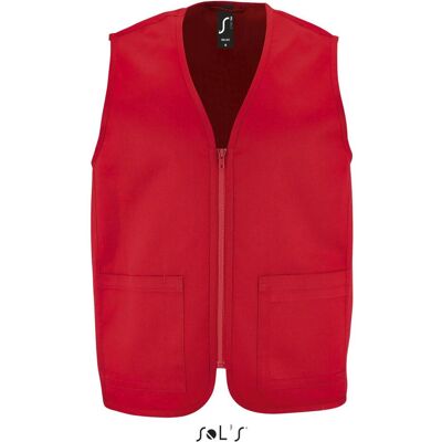 Sol's Wallace Unisex Weste - L - Rot - Weste Sol's Wallace Unisex Weste - L - Rot - Weste