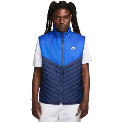 Nike Herren, Westen, Therma-FIT Windrunner Weste, Blau, (S) Nike Herren, Westen, Therma-FIT Windrunner Weste, Blau, (S)