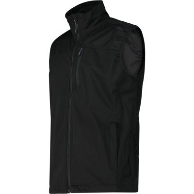 CMP Campagnolo, Herren, Westen, Softshell Weste, Schwarz, (52, XL) CMP Campagnolo, Herren, Westen, Softshell Weste, Schwarz, (52, XL)