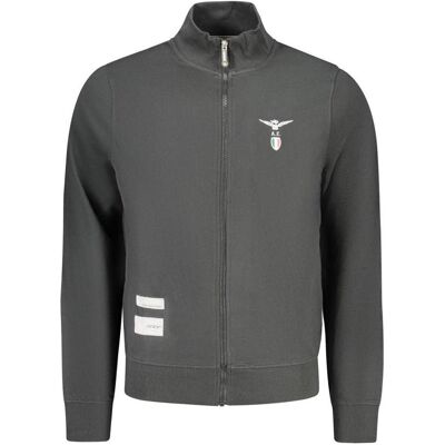 Accademia Militare, Herren, Pullover, Black Cotton Men Sweatshirt, Schwarz, (XXL) Accademia Militare, Herren, Pullover, Black Cotton Men Sweatshirt, Schwarz, (XXL)