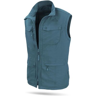 Normani, Herren, Westen, Herren Outdoor Weste Kudu - 1485, Blau, (46, XS) Normani, Herren, Westen, Herren Outdoor Weste Kudu - 1485, Blau, (46, XS)