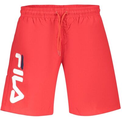 FILA, Herren, Shorts, Rotes Herren-Hose-Kostüm Von, Rot, (XL) FILA, Herren, Shorts, Rotes Herren-Hose-Kostüm Von, Rot, (XL)